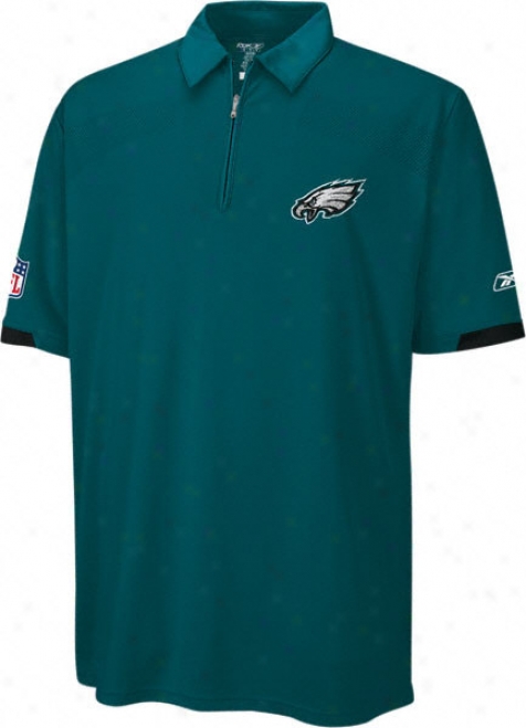 Phioadelphia Eaglss -green- 2008 Head Coaches Cosmic Polo