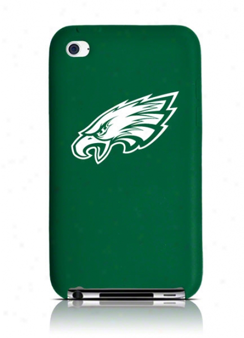 Philadelphia Eagles Ipod Coriaceous 4g Silicone Cover