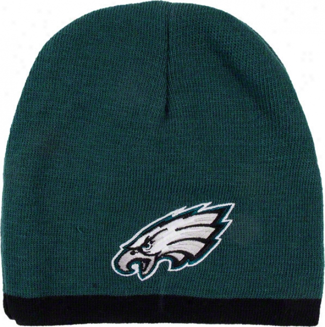 Philadelphia Eagles Kid's 4-7 Cuffless Knit Hat