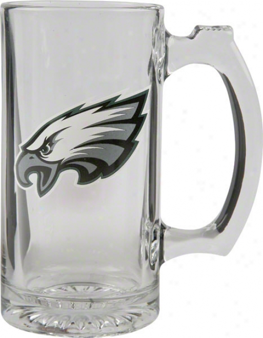 Philadelphia Eagles Logo Glass Tankard