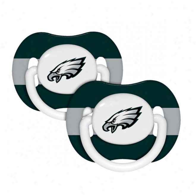 Philadeplhia Eagles Pacifier 2-pack