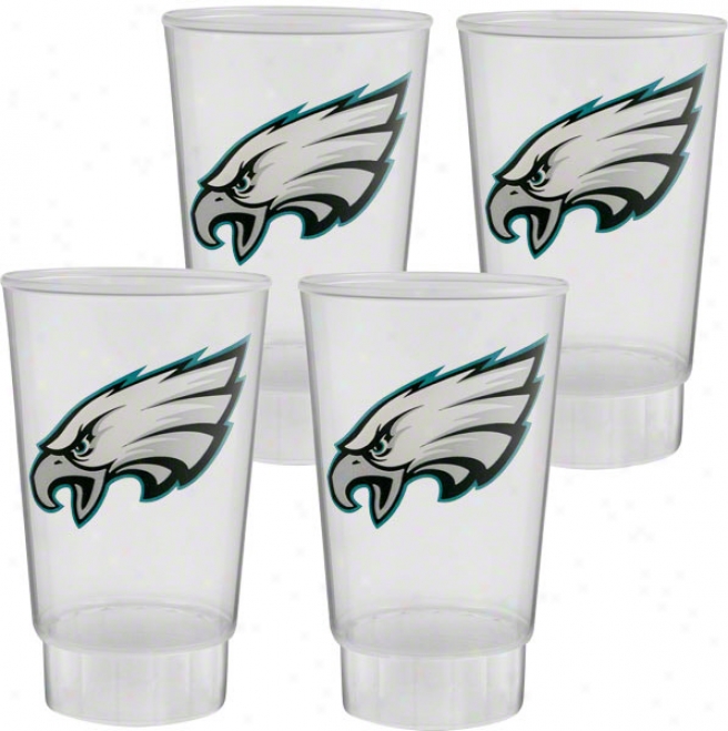 Philadelphia Eagles Plastic Tumbler 4-pack