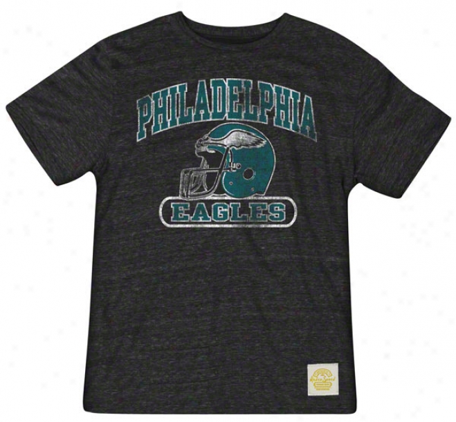 Philadelphia Eagles Retro Sport Show Boat Tri-blend T-shirt