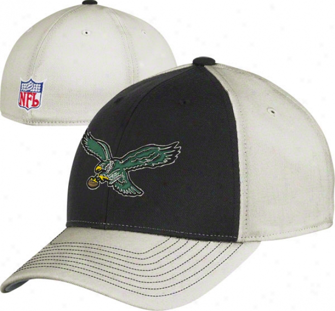 Philadelphia Eagles Throwback Hat: Vintage Structured Flex Hat