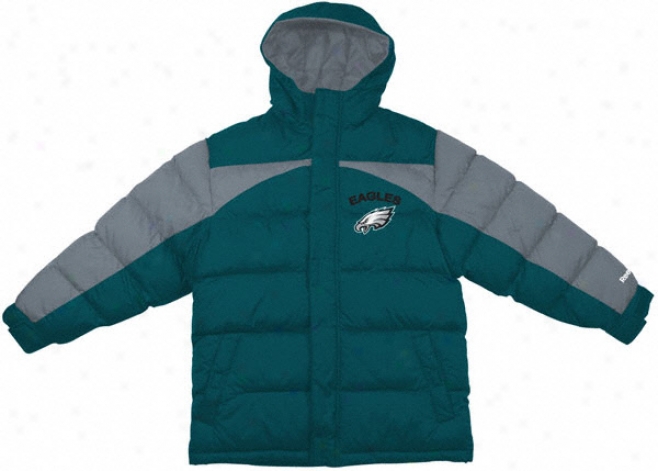 Philadelphia Eagles Toddler Heavyweight Quilted Parak