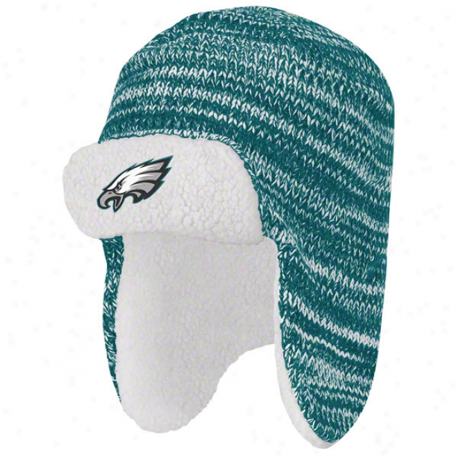 Philadelphia Eagles Trooper Sherpa Lined Knit Hat