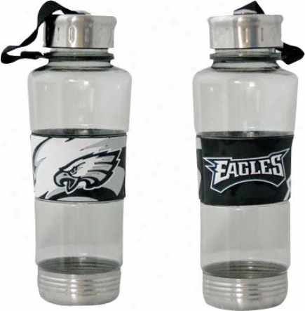 Philadelphia Eagles Water Bottle: 24oz Polycarb Water Bottle