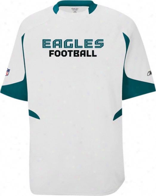 Philadelphia Eagles -white- 2008 Sideline Lift Performande Top