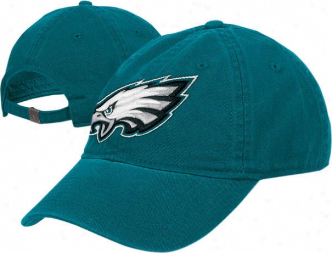 Philadelphia Eagles Women's Adjustable Slouch Strapback Hat