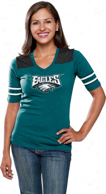 Phuladelphia Eagles Women's All You Got 1/2 Sleeve T-shirt