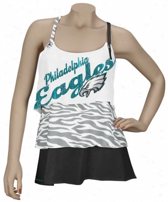 Philadelphia Eagles Women's Field Twirl Rah Rah Tank Top