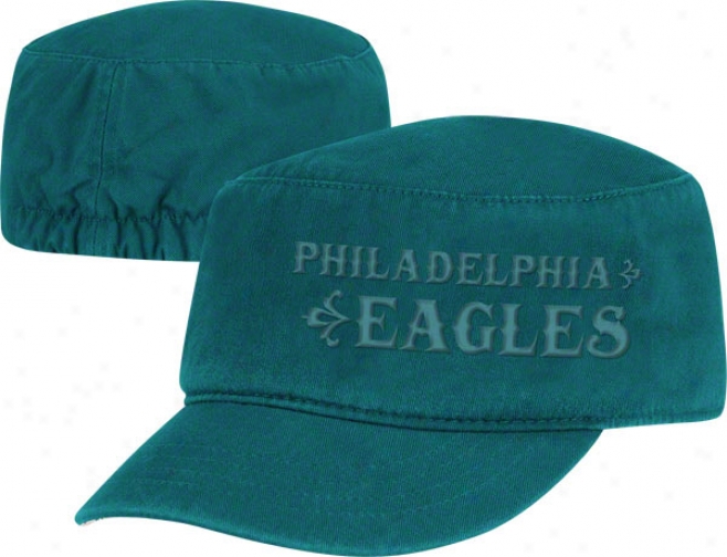 Philadelphia Eagles Women's Hat: Tonal Military Cap