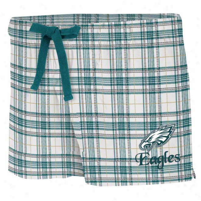 Philadelphia Eagles Women's Monday Night Ii WhiteS horts