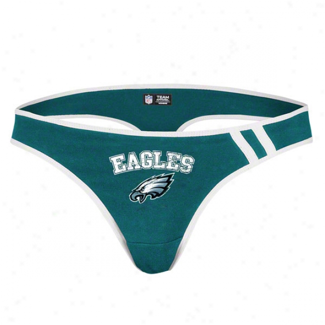 Philadslphia Eagles Women's Mystic Memory Iii Green Thong