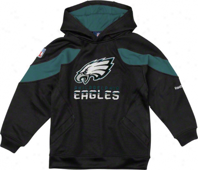 Philadelphia Eagles Youth Sideline Momentum Hooded Sweatshirt