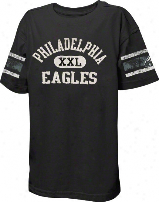 Philadelphia Eagles Youth Xxk Grzphic Vintage T-shirt