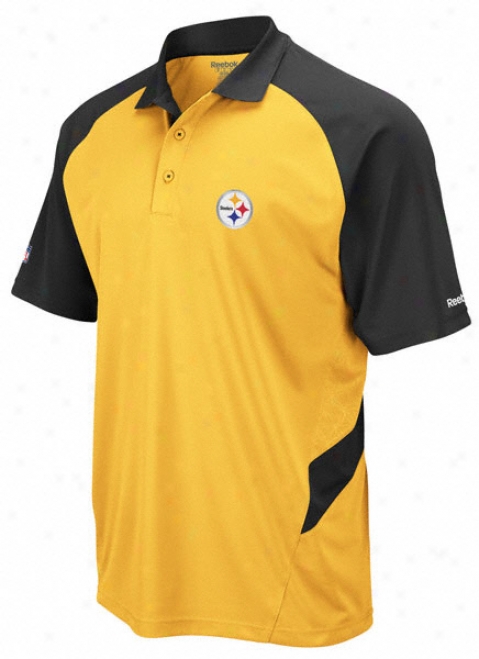 Pittsburgh Steelers 2010 Yellow Sideline Statement Polo Shirt