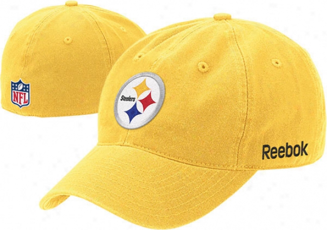 Pittsburgh Steelers 2011 Gold Fitted Sideline Lubber Hat