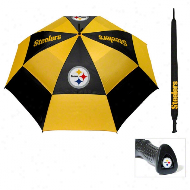 Pittsburgh Steelers 62'' Double Canopy Umbrellla