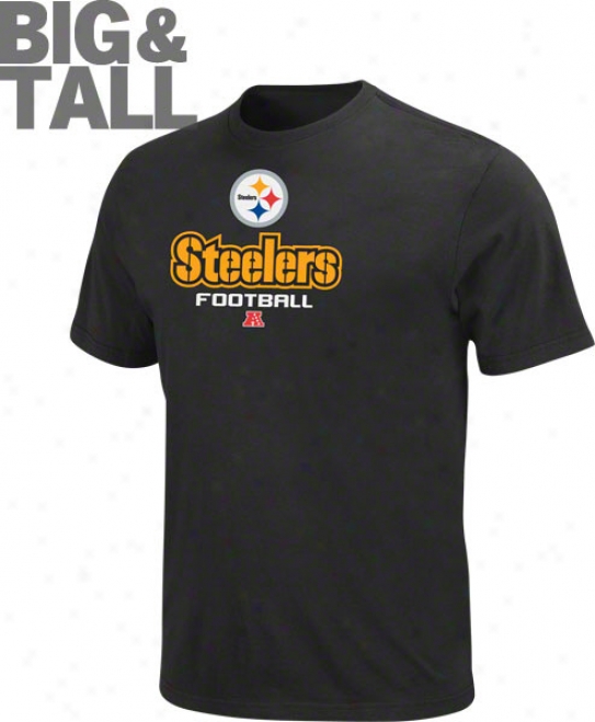 Pittsburgh Steelers Big & Tall Critical Victory V T-shirt