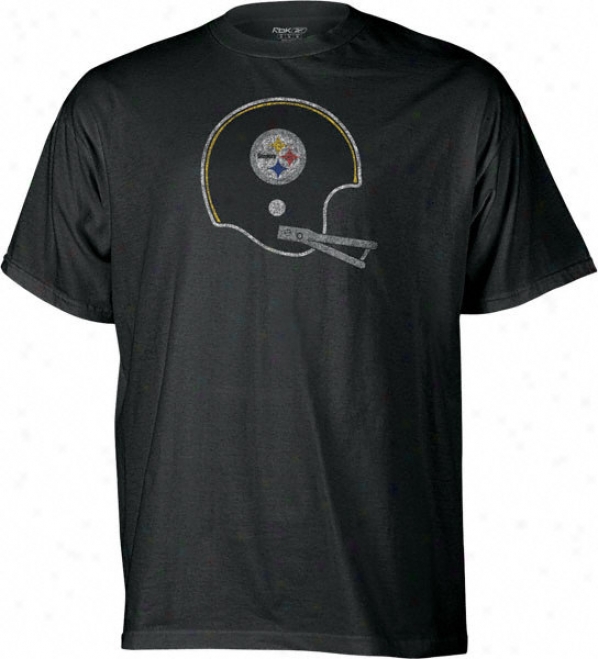 Pittsburgh Steelers Classic Nfl Throwvack Logo T-shirt