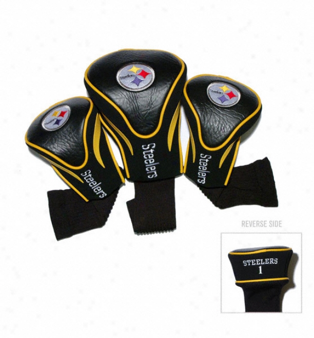 Pittsburgh Steelers Contour Fit Headcover Set