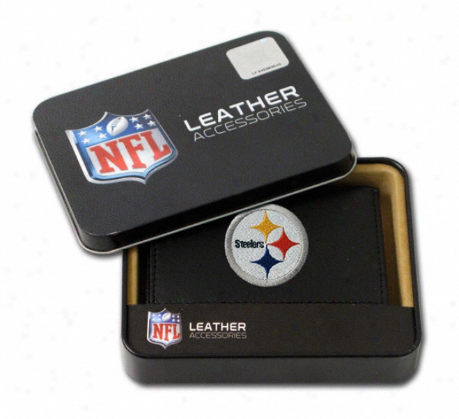 Pittsburgh Steelers Em6roidered Trifold Wallet