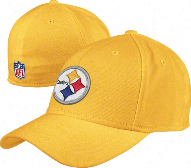 Pitrsburgh Steelers Flex Hat: 2011 Sidellne Structured Flex Hat