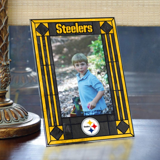 Pittsburgh Steelers Glass Picture Frame