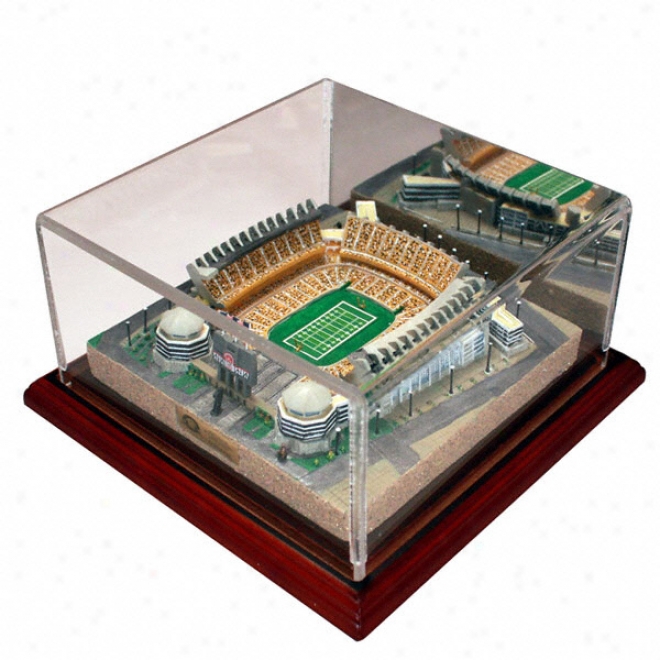 Pittsburgh Steelers Heinz Field Replica With Case - Gold Series