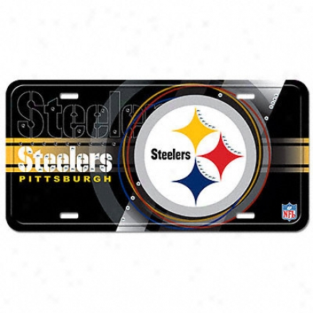 Pittsburgh Steelers Home Street Flait Plate