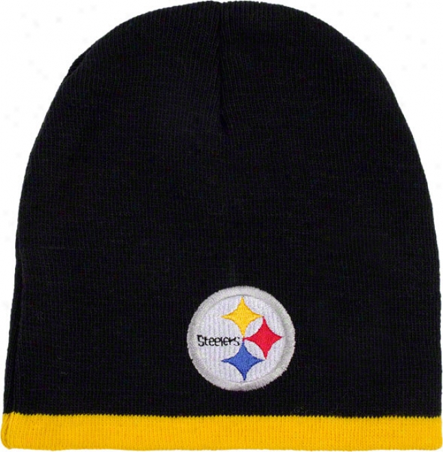 Pittsburgh Steelers Kid's 4-7 Cuffless Knit Hat