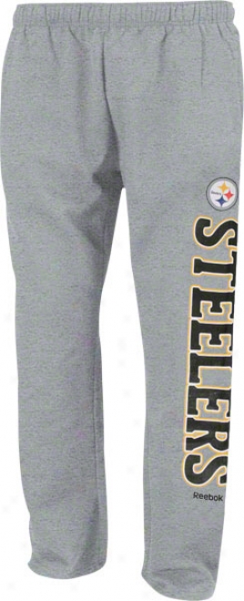 Pittsburgh Steelers Kids (4-7) Grey Post Gamme Flece Pant