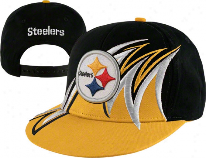 Pittsburgh Steelers Nfl Slash Snapback Hat