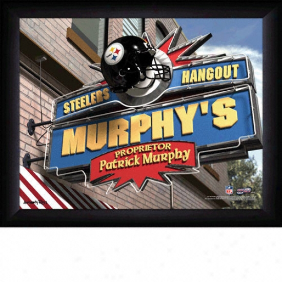 Pittsburgh Steelers Personalized Sports Pub Print