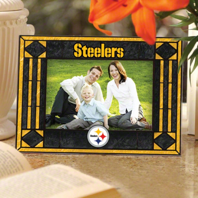 Pittsburgh Steelers Picture Frame: Horizontal Glass Frame