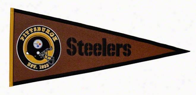 Pittsburgh Steelers Pigskin Pennant