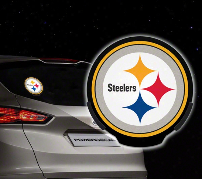 Pittsburgh Steelers Power Decal: Light Up Decal