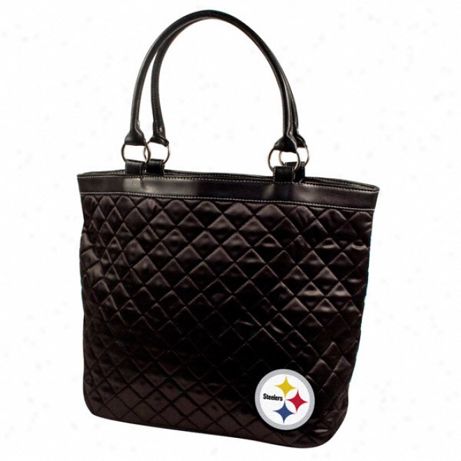 Pittsburgh Steelers Quilted Tote