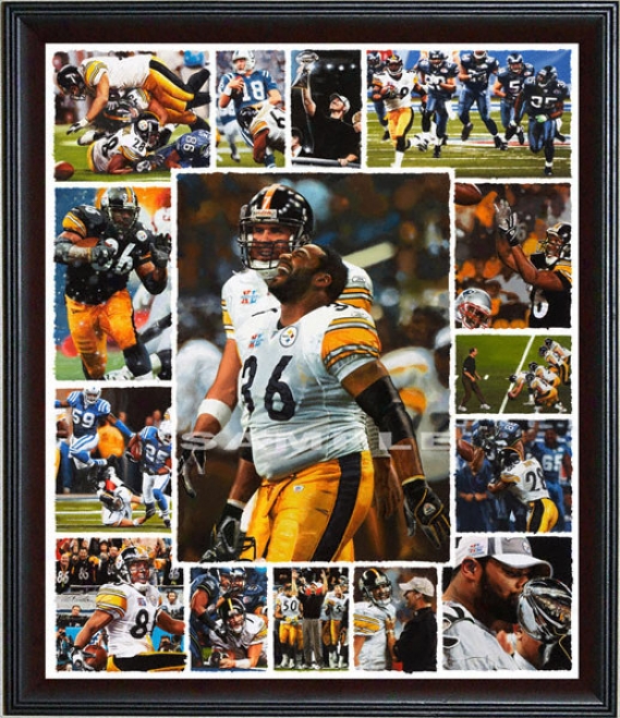 Pittsburgh Steelers - &quot06 Champions&quot - Wall - Framed Giclee