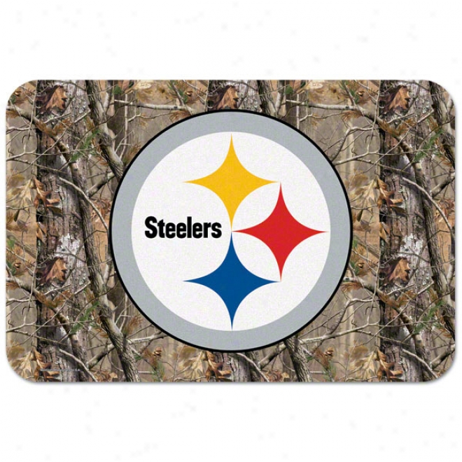 Pittsburgh Steelers Realtree 20x30 Floor Mat