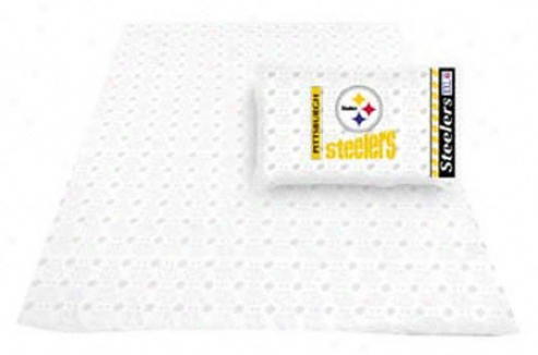 Pittsburgh Steelers Sheet Set - Full Bed