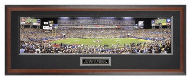 Pittsburgh Steelers - Super Bowl Xliii Champions - Framed Panoramic