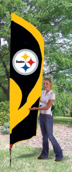 Pittsburgh Steelers Team Pole Flag