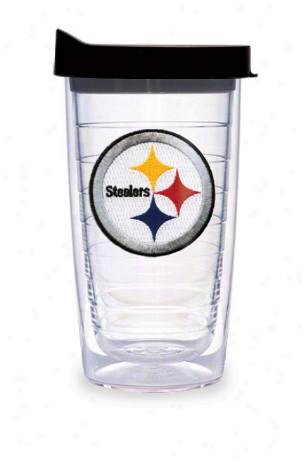 Pittsburgh Steelers Tervis Tumbler 16 Oz Cup W/ Lid