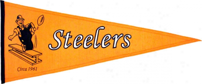 Pittsburgh Steelers Throwback Pennant