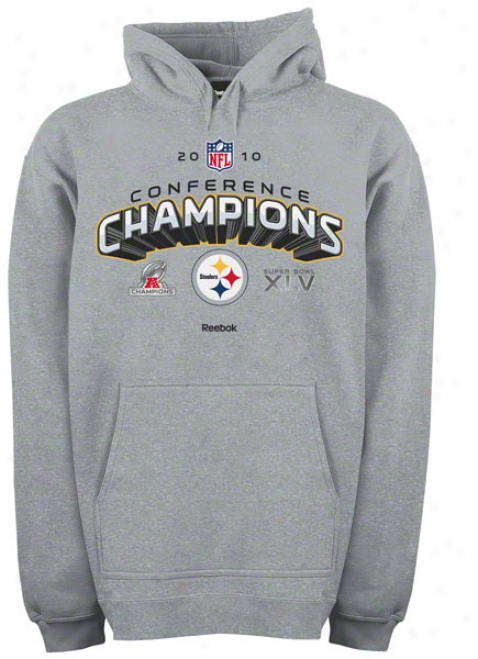 Pittsburgh Steelers Toddler 2010 Afc Conference Champions Super Bowl Xlv Locker Room Glory Hooded Fleece Sweatshirt