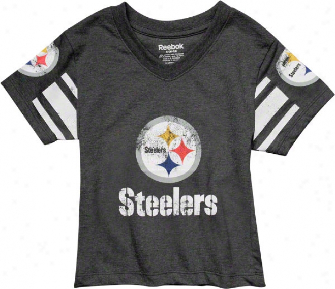 Pittsburgh Steelers Toddler Fashion Jersey T-shirt