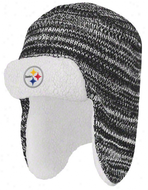 Pittsburgh Steelers Trooper Sherpa Lined Knit Hat