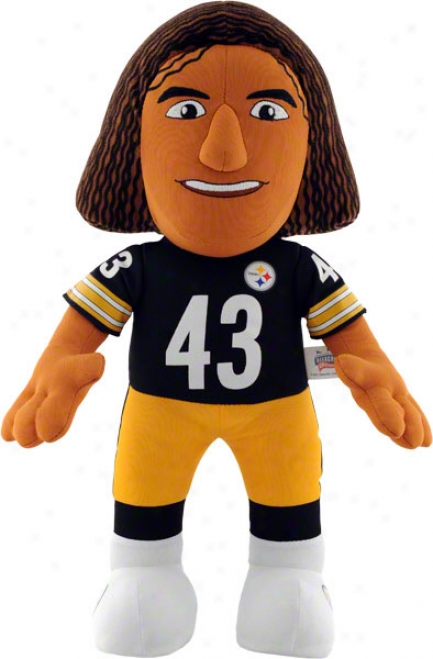 Pittsburgh Steelers Troy Polamalu 14&quot Plush Gamester Doll